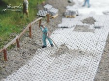 Juweela 28190 Rasengitterstein grau - 1:87 - 190 Stk. - Neu - OVP