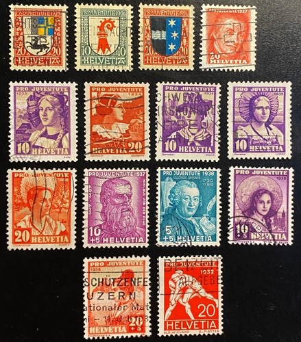 Schweiz 1925 1938 pro - 1925,