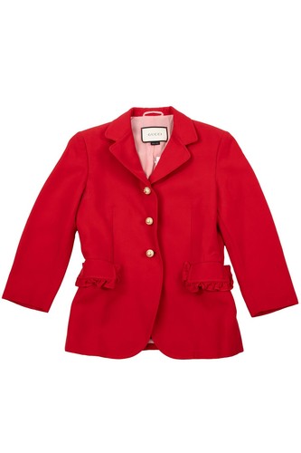 Gucci rote seidenjacke - it, 38