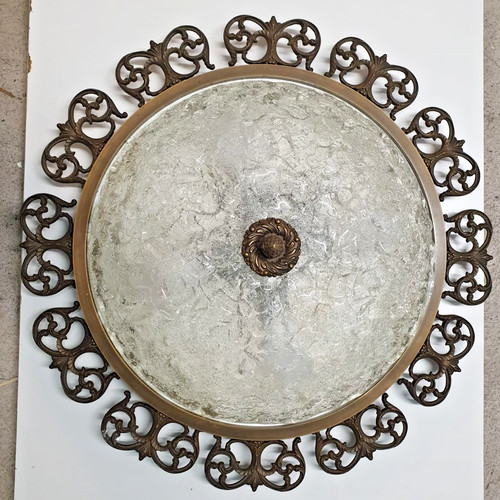 Große vintage deckenlampe aus - große,