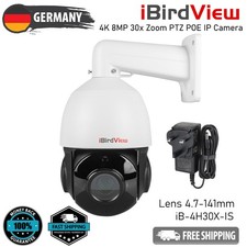 4K 30X Zoom 8MP PTZ IP Sicherheit IP Kamera Videoüberwachung 2Way Audio POE