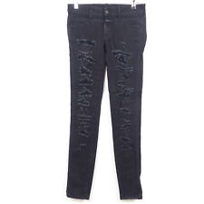 CLOSED Jeans Röhre Skinny Schwarz PEDAL STAR Destroyed Gr. 26 