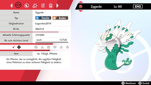 Shiny zygarde 6iv - shiny,