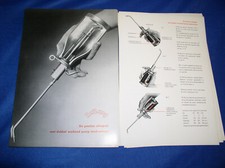 2 Stück Prospekt Blätter Reilang Ölkanne Öler Pressure Oil Gun Oliespuit