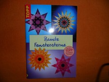 Bunte Fenstersterne aus