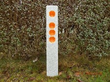 Gartensteckdose Granit Stele