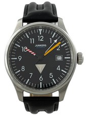 Herrenarmbanduhr Junkers Cockpit JU 52/D Automatik ETA 2824-2, funktioniert