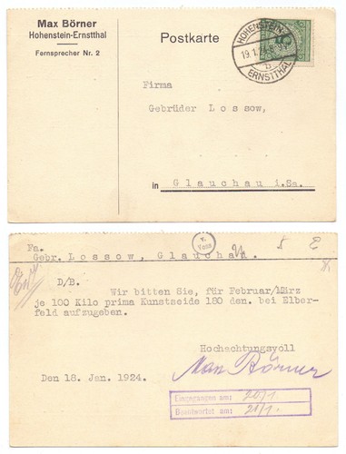135824 postkarte max börner - 135824,