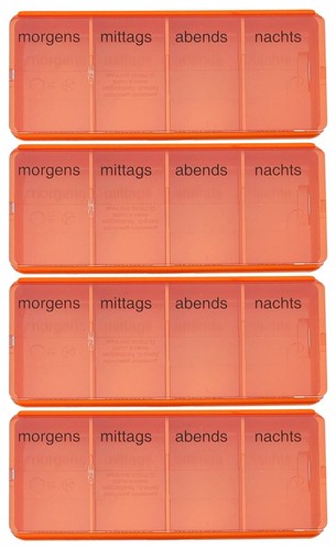 Tablettendose orange - x,