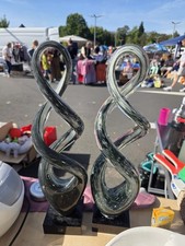 Leonardo Glas Skulptur 39cm 2mal