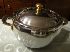 SPRING Switzerland " Goldstar " 1 Fonduetopf m. Deckel