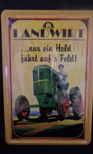 Blechschild spruchschild - blechschild-,