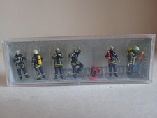 Preiser Feuerwehr Feuerwehrleute moderner Einsatzkleidung blau 10765 H0 1:87 OVP