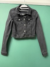 Crop Jeansjacke. Damen XS