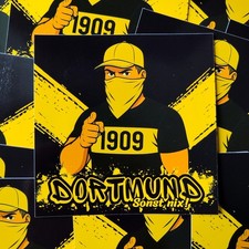 100x Dortmund Aufkleber/