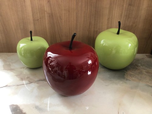 Deko apfel farbe hochglanz - deko-apfel,