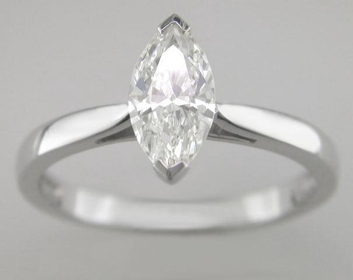 Diamant solitär ring - solitär,