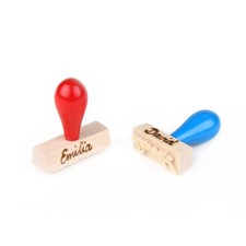 Namensstempel Stempel Kinderstempel Stempel mit Namen Handarbeit personalisiert