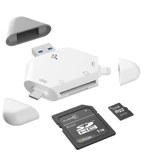Kartenleser 3in1 usb c - 3in1, usb-c