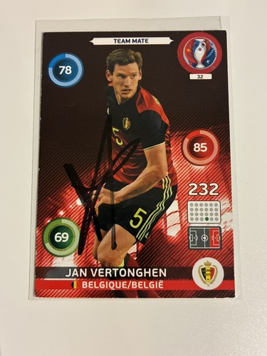 Jan vertonghen autogramm - jan,