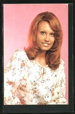 Ansichtskarte Schauspielerin Maria de Rossi in Blumenkleid 