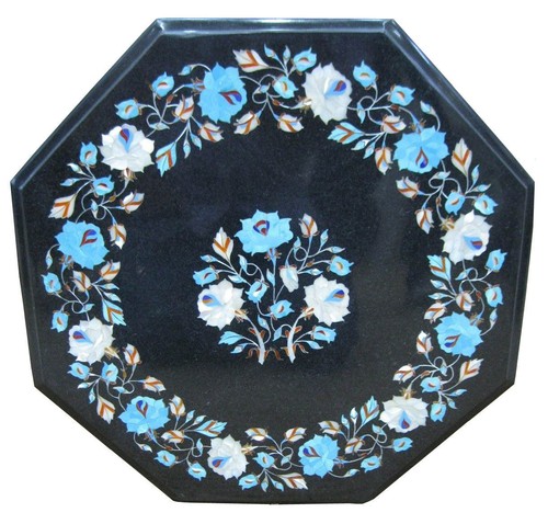 Florales design schwarzer - 18",