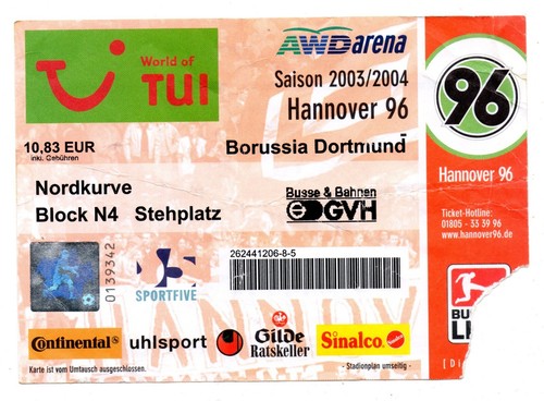 Ticket hannover - ticket,