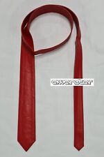 0090 awanstar Echt Leder Krawatte Hochzeit Lederkrawatte Leather tie,Schlips