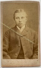 orig. CDV Foto Fotografie Mann