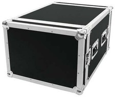 8 HE 19" Roadinger Verstärkerrack 57 cm tief - Amprack Endstufenrack Flightcase