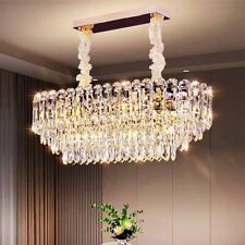 Luxus Kristall Hängeleuchte Kronleuchte Deckenlampe Höhenverstellbar Esszimmer