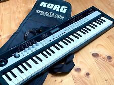 Korg Microstation (rar) Synthesizer Workstation + original Tasche
