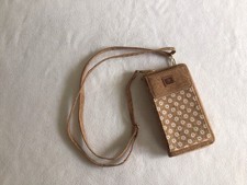 kleine Handytasche mit Portemonnaie aus Kork, viele Kartenfächer