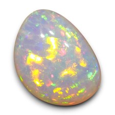 Multicolor Welo Opal aus Äthiopien Edelopal Edelstein Schmuck Cabochon