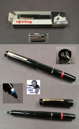Rotring rapidograph 6mm - rotring,