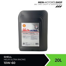 Shell Helix Ultra Racing 10W-60 Ferrari BMW M-Serie API SN ACEA A3/B3 20 Liter