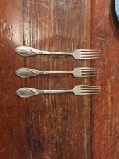 Silbergabeln Menügabeln 800 er Silber Silberschrott 115g Silberbesteck