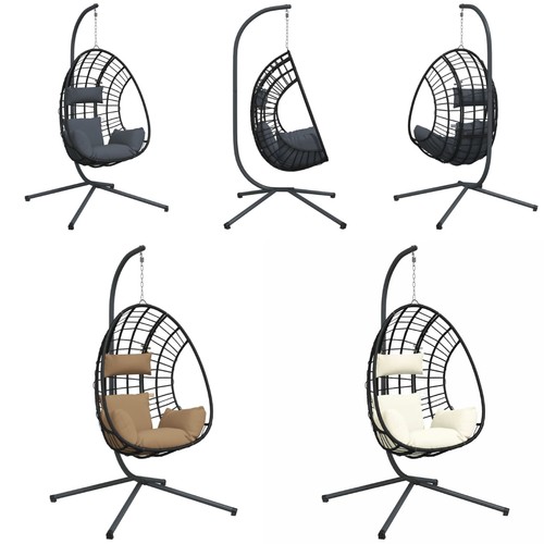 Polyrattan hängesessel - polyrattan,