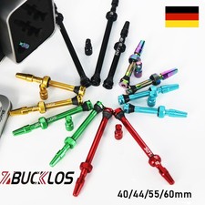 40/44/55/60mm Schlauchlose Felgen Ventiles Presta Ventil Für Rennrad/MTB Reifen