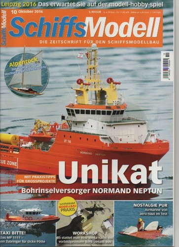 Schiffs modell oktober - ,
