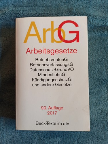 Arbeitsgesetze auflage - 90.,