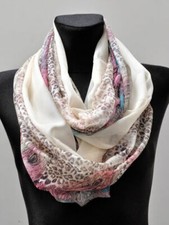 Seide Blumen Tuch Loop Schal