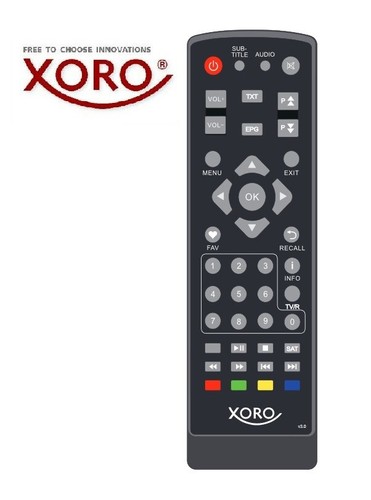 Xoro fernbedienung für - für, hrs