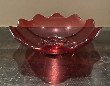 Tupperware Sheerly Elegant Schale 5217 – Rot – Acryl – Selten Eleganzia Venus