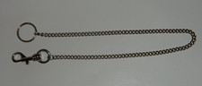 Metallkette 52 cm Geldbörsenkette Hosenkette Schlüsselkette Schlüsselring sehr g