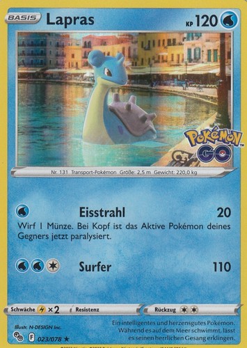 Lapras 023 078 holo - lapras,