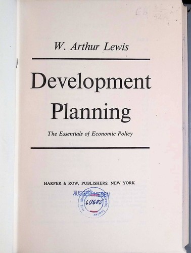 Development planning the - development,