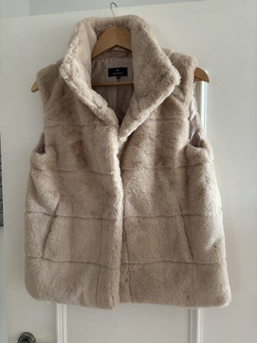 Monari fellweste beige neu - monari, beige,