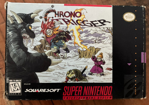 Chrono trigger snes ovp - snes,