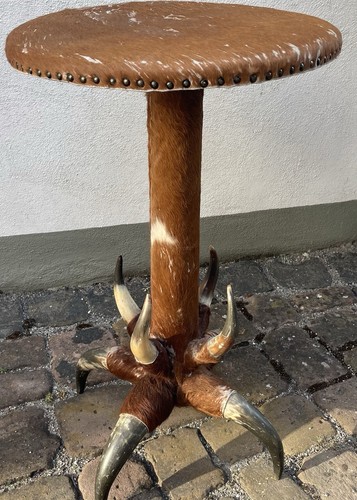 Beistelltisch kuhfell - beistelltisch,